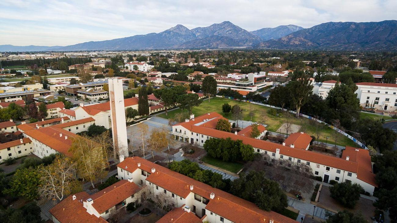 Pomona College Aerial View